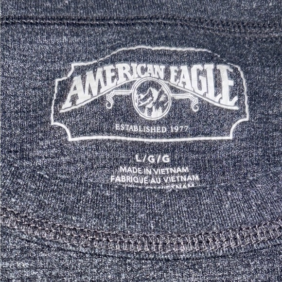 Bundle of 2 American Eagle Waffle Knit Long Sleeve Shirts Size: Large - Picture 7 of 7